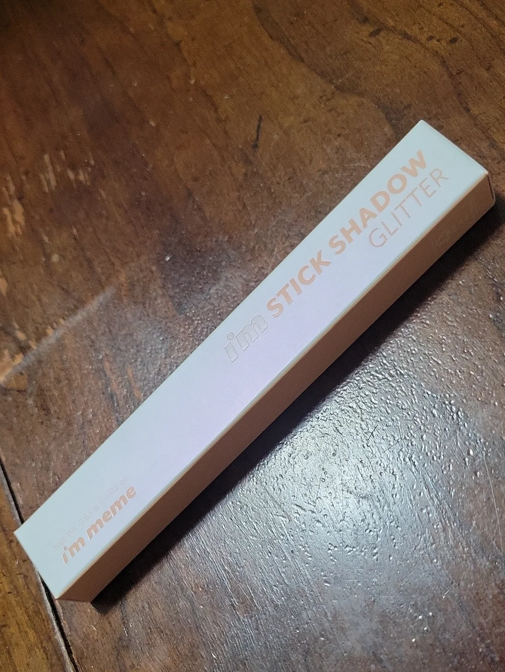 I'm meme stick shadow glitter autumn champagne